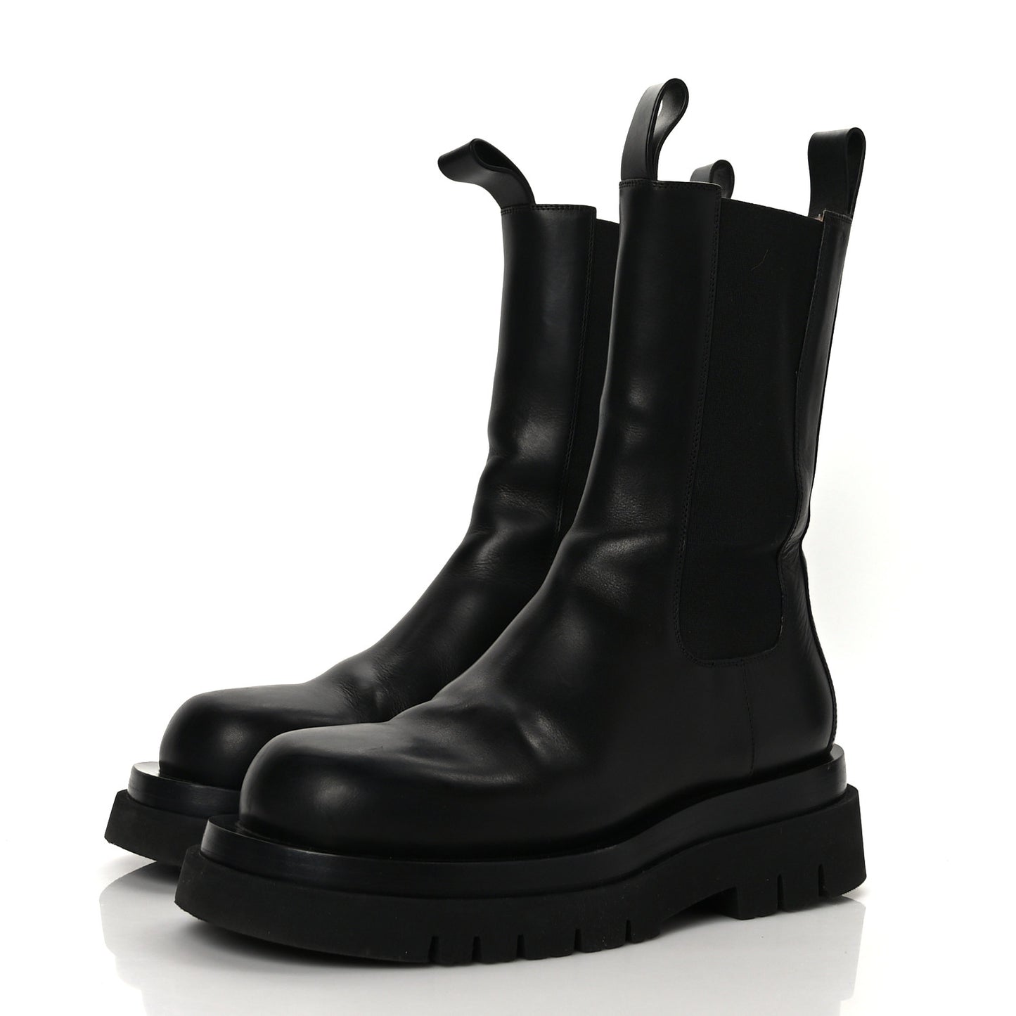 Calfskin The Lug Chelsea 55mm Boots 38 Black