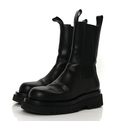 Bottega Veneta Calfskin The Lug Chelsea 55mm Boots 38 Black 3 of 8
