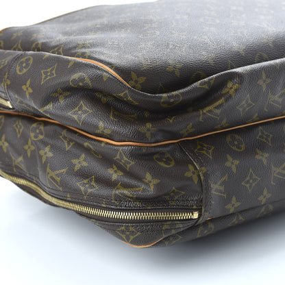 Louis Vuitton Monogram Alize 2 Compartment Luggage Travel Bag 6 of 10