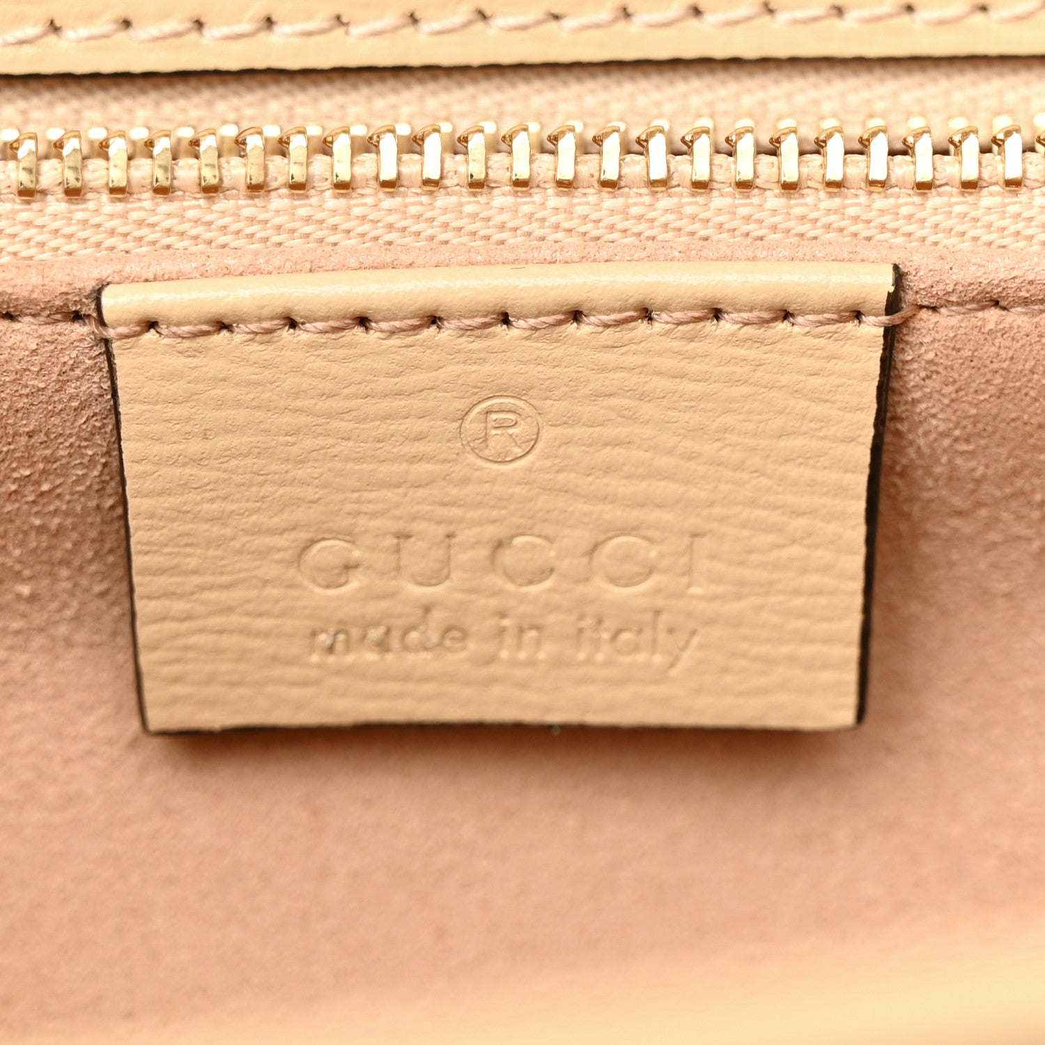 Gucci Azalea Calfskin Horsebit 1955 Shoulder Bag Bubble Tea 6 of 17