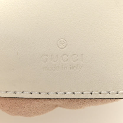 Gucci Calfskin Matelasse Mini GG Marmont 2.0 Bucket Bag White 6 of 10