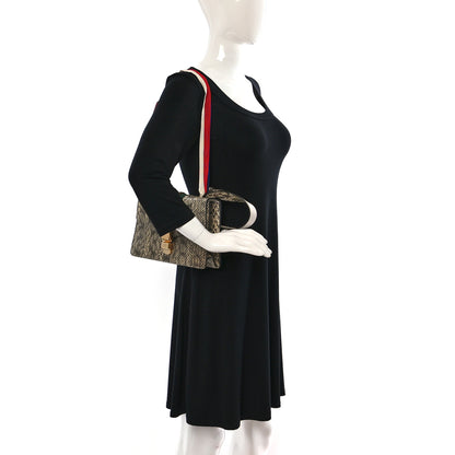 Gucci Snakeskin Small Sylvie Shoulder Bag Roccia 2 of 11