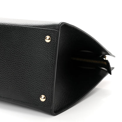 Gucci Dollar Calfskin Large Soho Top Handle Satchel Black 8 of 8