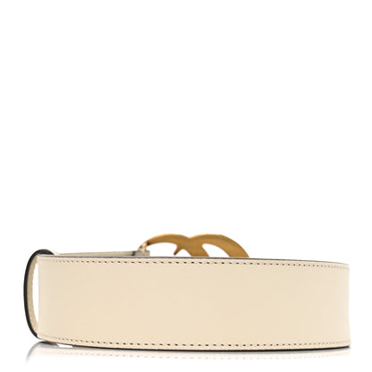 Gucci Calfskin Double G 40mm Belt 80 32 Mystic White 2 of 5