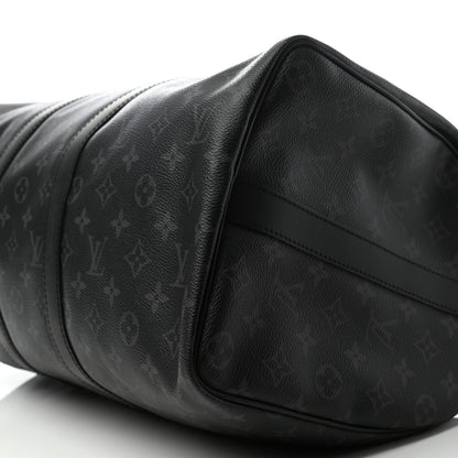 Louis Vuitton Monogram Eclipse Keepall Bandouliere 45 7 of 7