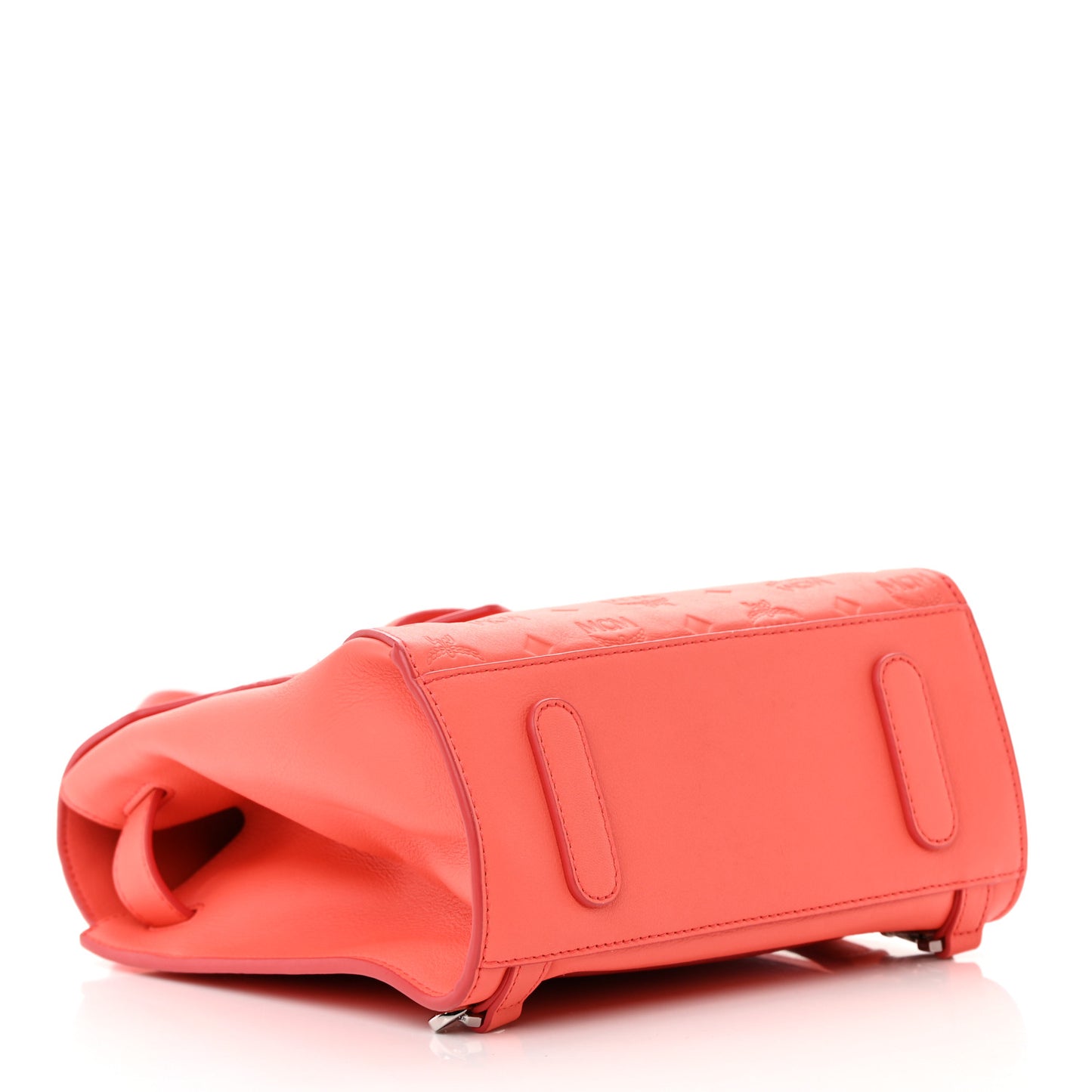 Calfskin Ottomar Monogram Essential Small Backpack Hot Coral