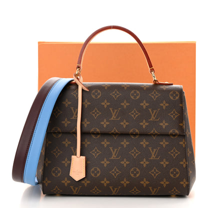 Louis Vuitton Monogram Cluny MM Blue Glacial 11 of 11