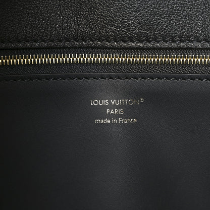 Louis Vuitton Calfskin Vendome MM Black 6 of 9