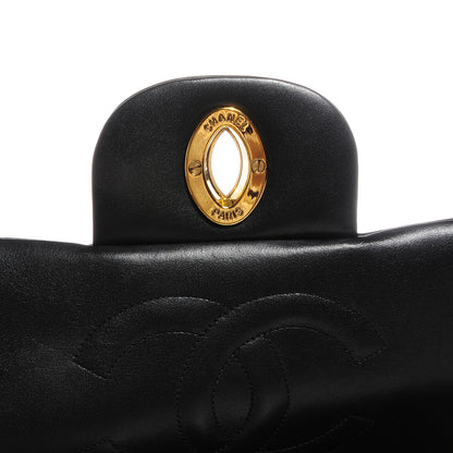 Chanel Lambskin XL Jumbo Flap Black 5 of 8