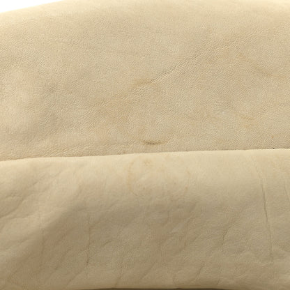 Christian Dior Calfskin Medium Gaucho Double Saddle Bag Ivory 14 of 17