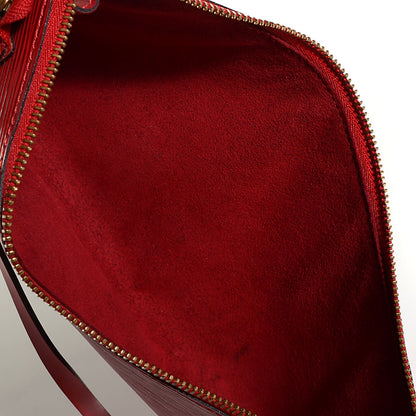 Louis Vuitton Epi Pochette Accessories 24 Castillan Red 5 of 7
