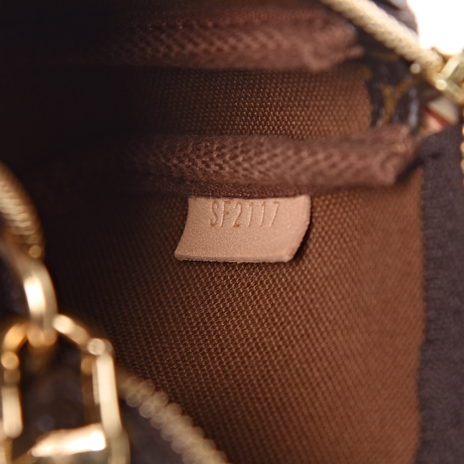 Louis Vuitton Monogram Mini Pochette Accessories 7 of 8