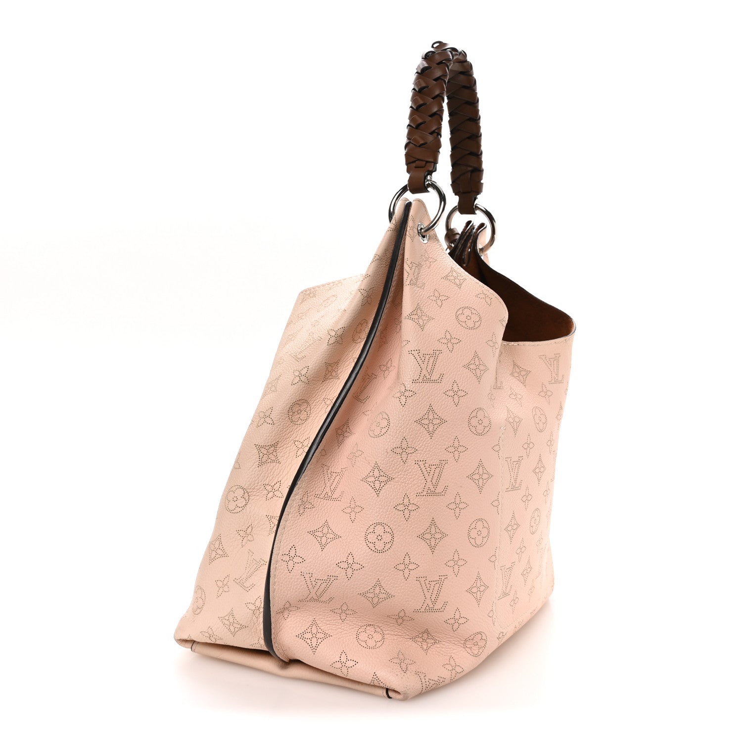 Louis Vuitton Mahina Carmel Hobo Creme 3 of 9
