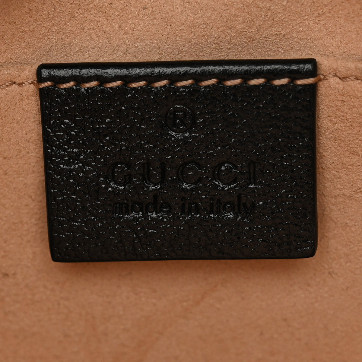 Gucci Monogram Matelasse Diagonal Small GG Marmont Chain Shoulder Bag Beige Black 6 of 10