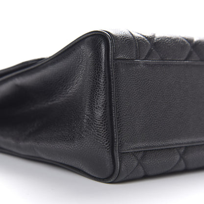 Chanel Caviar Quilted Jumbo Kelly Flap Black 5 of 9