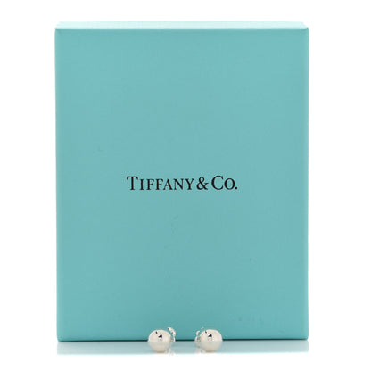 Tiffany Sterling Silver 8mm HardWear Ball Earrings 5 of 5