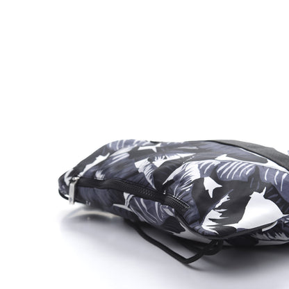 Dolce & Gabbana Nylon Printed Drawstring Backpack Black 5 of 9