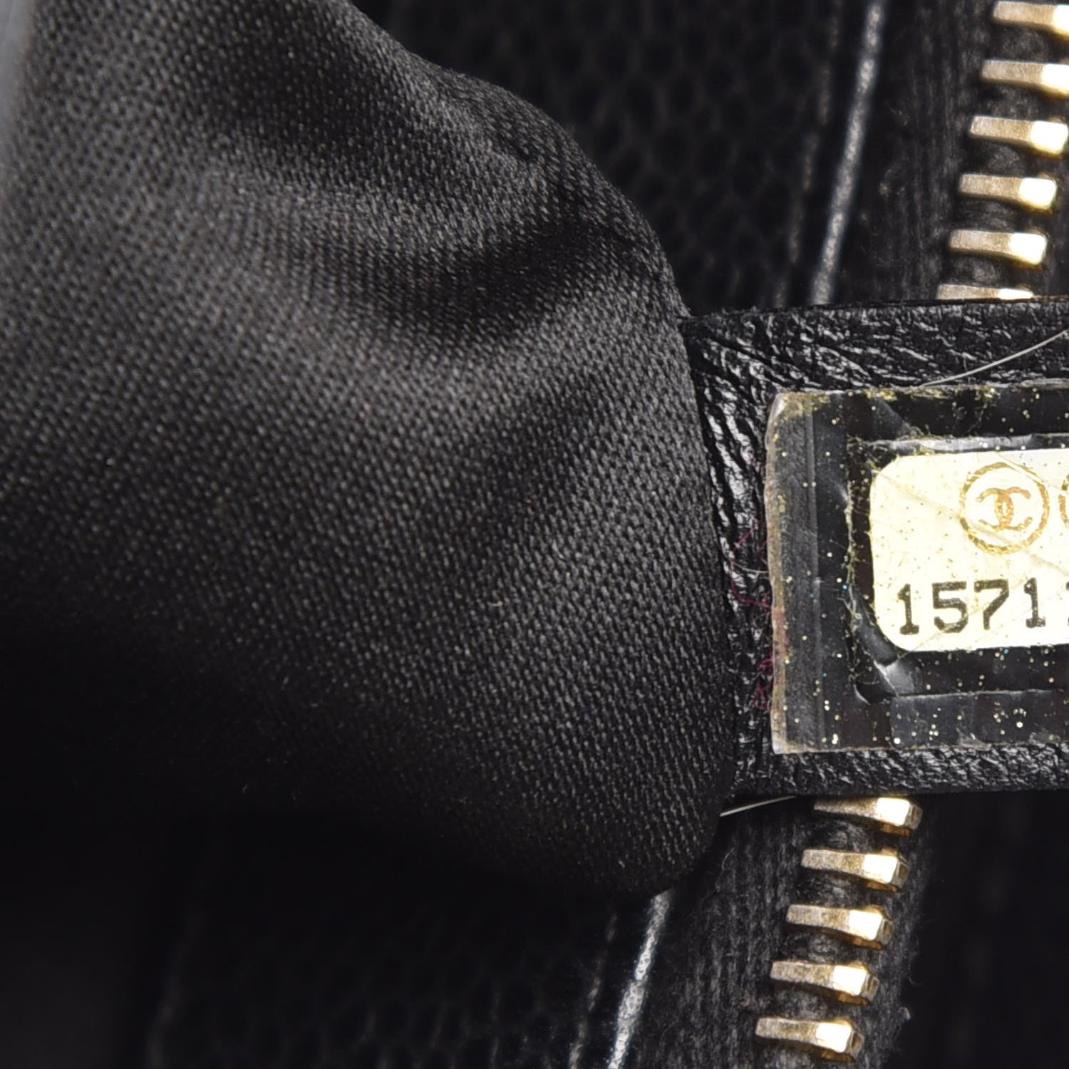 Chanel Caviar Quilted Grand Shopping Tote GST Black 7 of 13