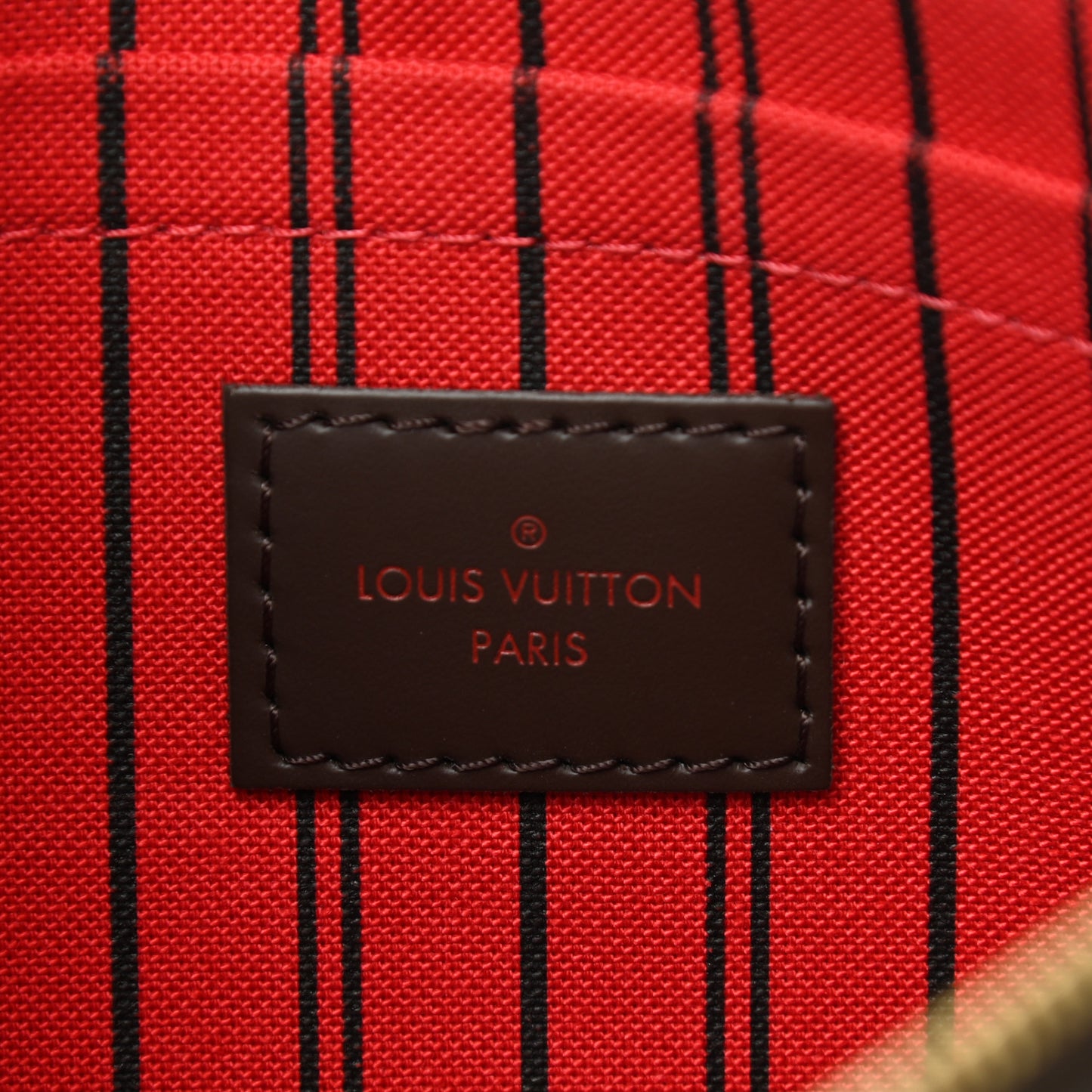 Damier Ebene Neverfull MM GM Pochette