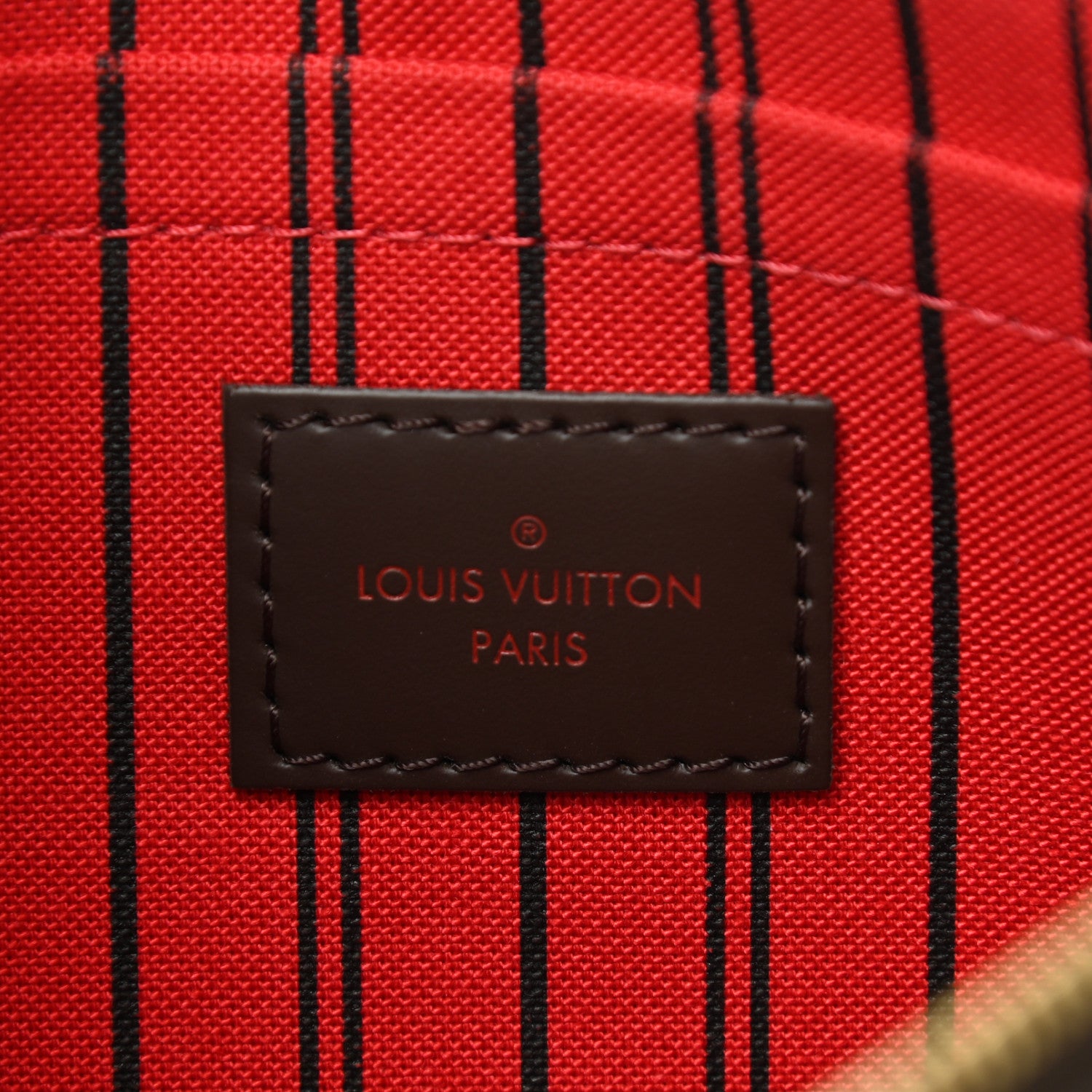 Louis Vuitton Damier Ebene Neverfull MM GM Pochette 6 of 7