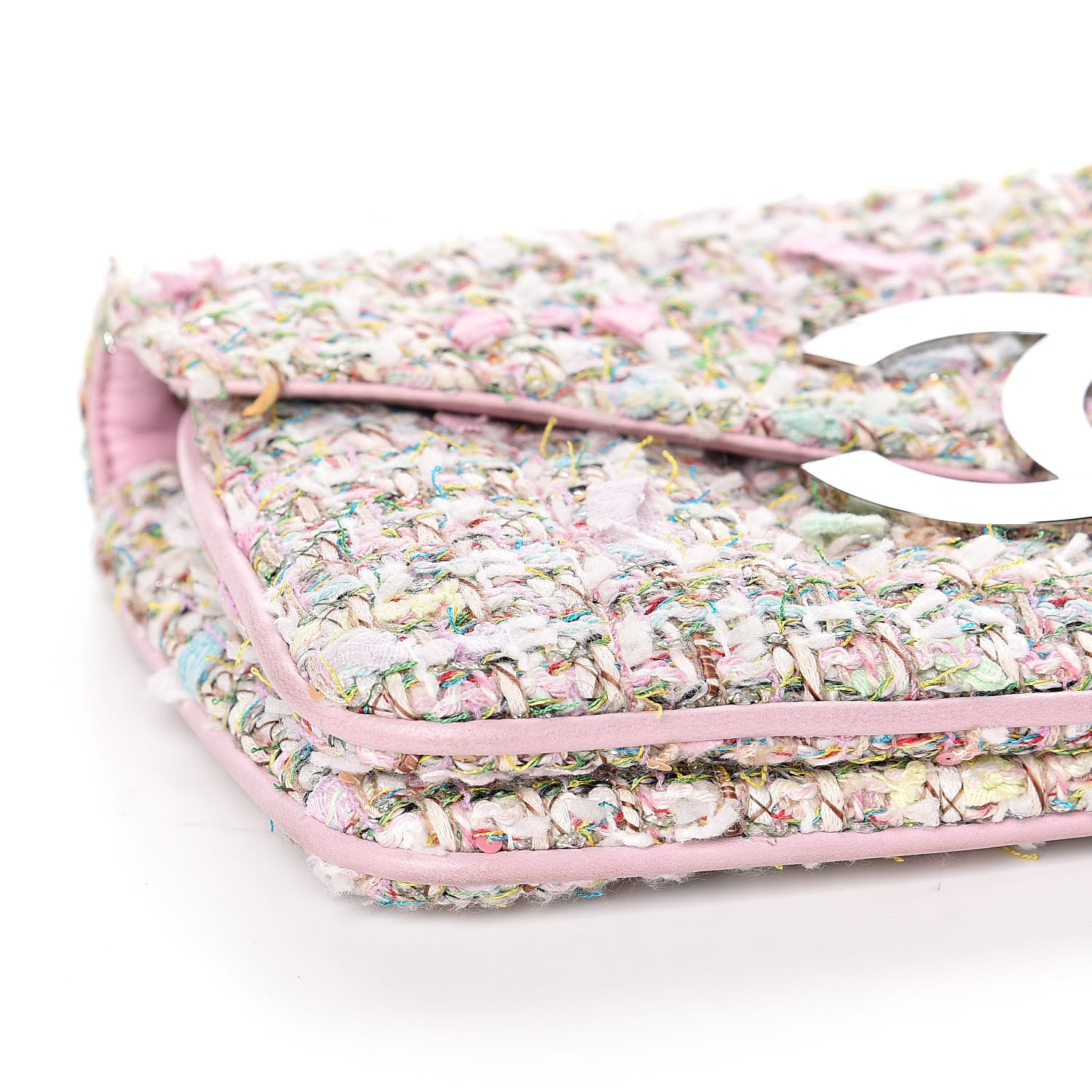 Chanel Tweed CC Flap Multicolor 8 of 11
