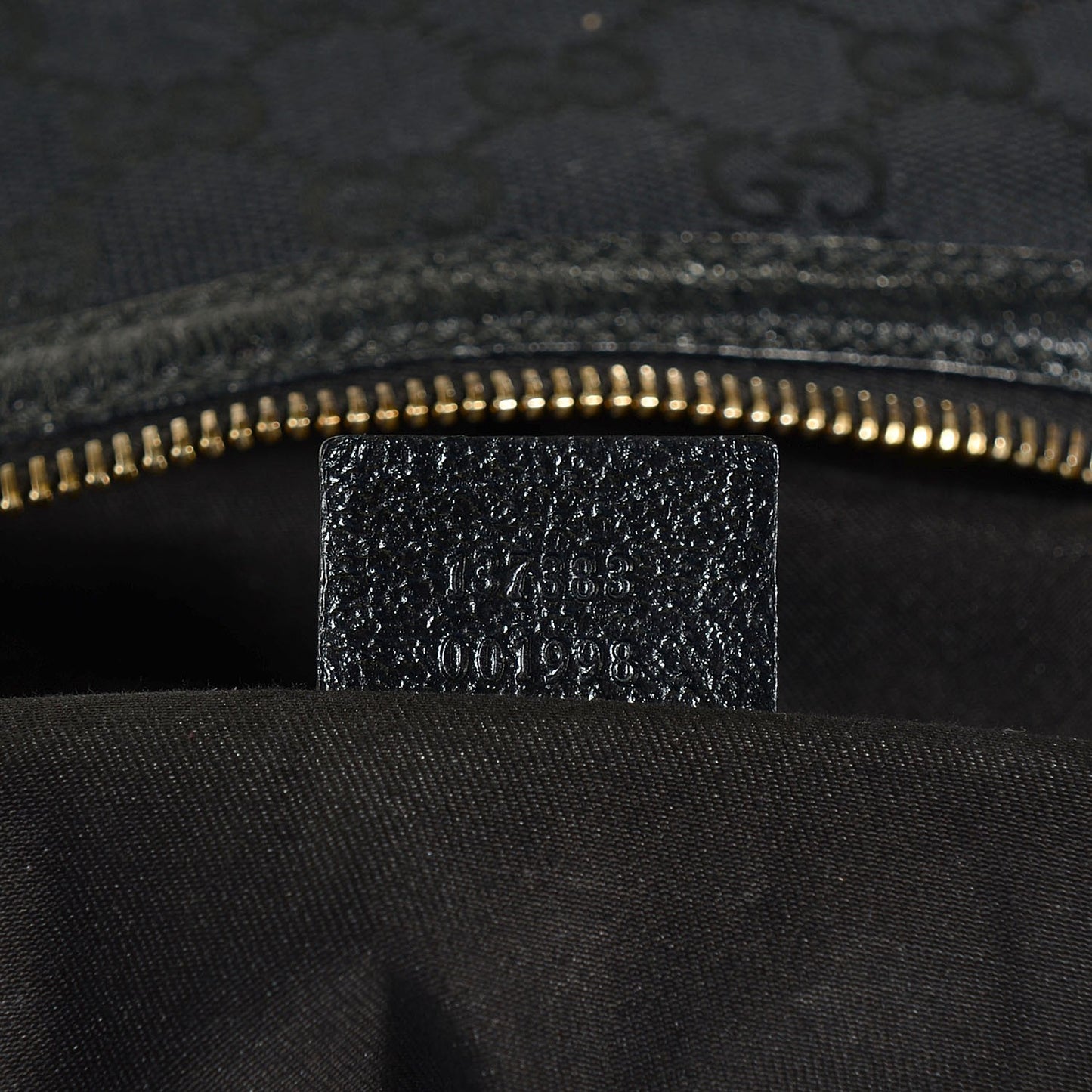Monogram Bamboo Medium Top Handle Bag Black