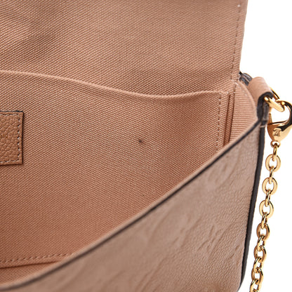 Louis Vuitton Empreinte Pochette Felicie Chain Wallet Papyrus 8 of 12