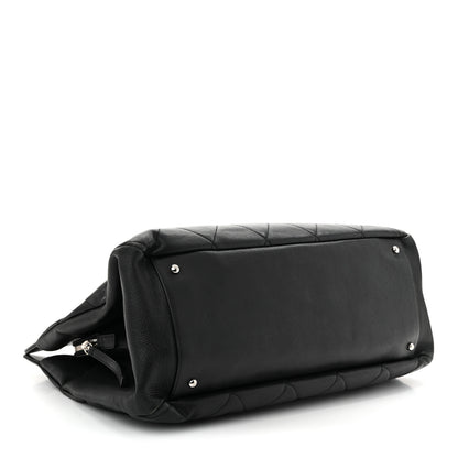 Chanel Caviar Quilted Timeless CC XL Shopping Tote Black 4 of 10