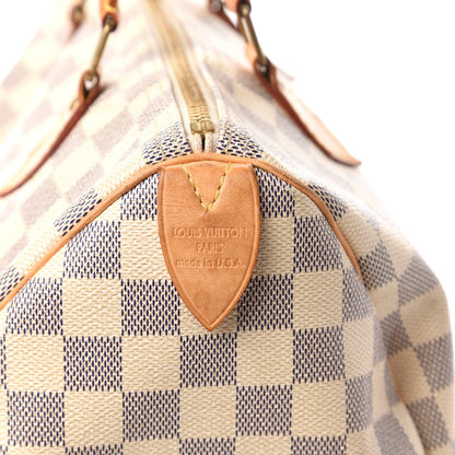 Louis Vuitton Damier Azur Speedy 30 8 of 10