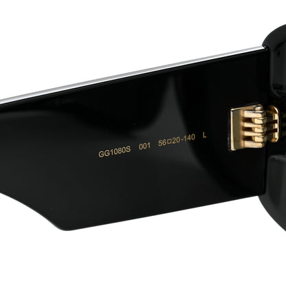 Gucci Acetate Square Frame Sunglasses GG1080S Black 6 of 7