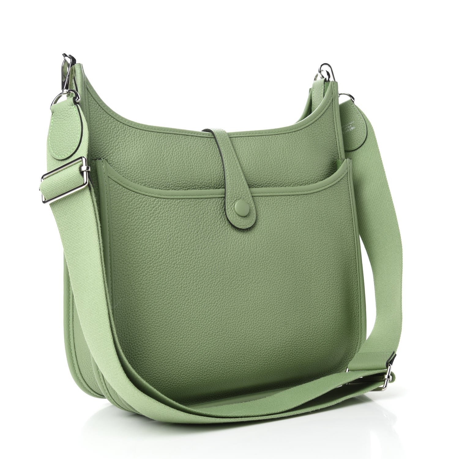 Hermes Taurillon Maurice Evelyne III PM Vert Criquet 3 of 11