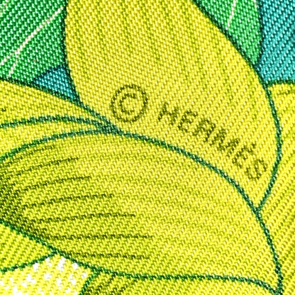 Hermes Silk Fleurs de Lotus Twilly 3 of 5