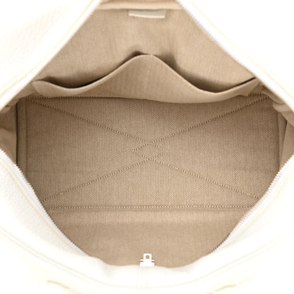 Hermes Taurillon Clemence Victoria II 35 White 5 of 14
