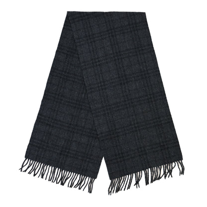 Burberry Cashmere Classic Check Fringe Scarf 2 of 3