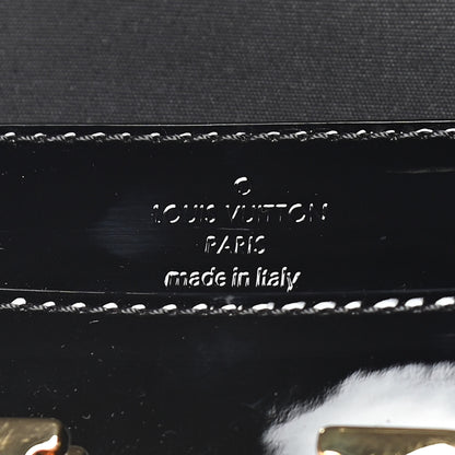 Louis Vuitton Patent Louise Clutch Black 6 of 11