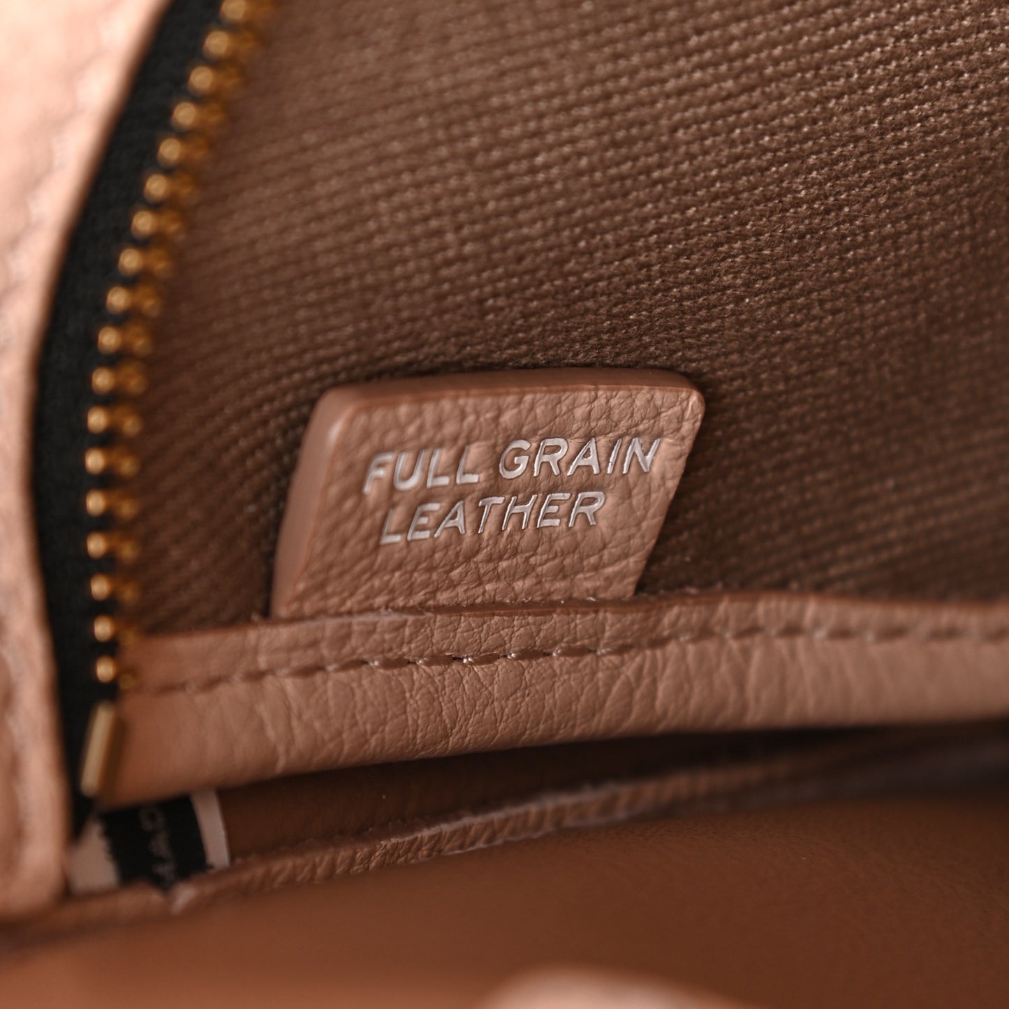 Grained Calfskin Small The Tote Bag Rose Dust