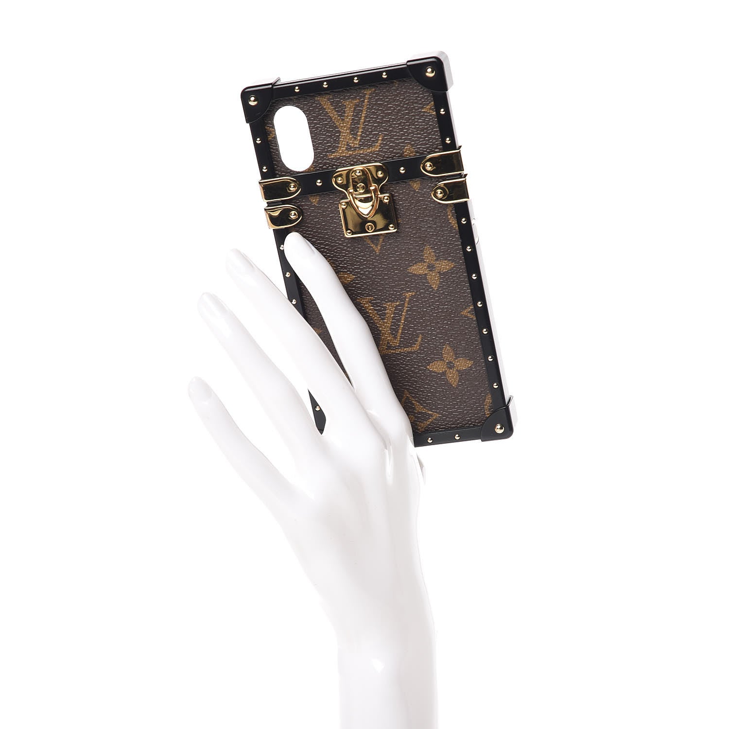 Louis Vuitton Monogram Eye-Trunk iPhone X Case 2 of 9