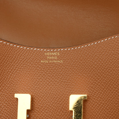 Hermes Epsom Constance Slim Wallet Toffee 7 of 10