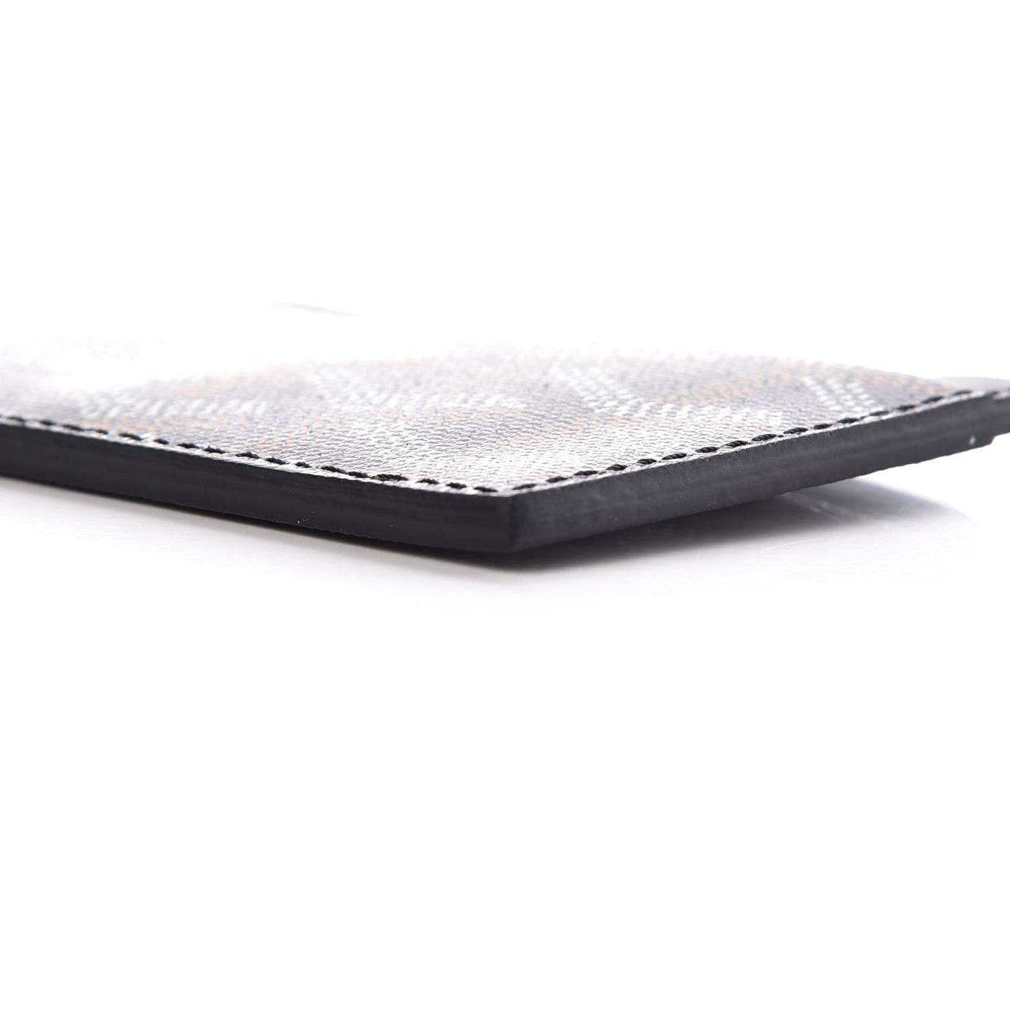 Goyardine Saint Sulpice Card Holder Black