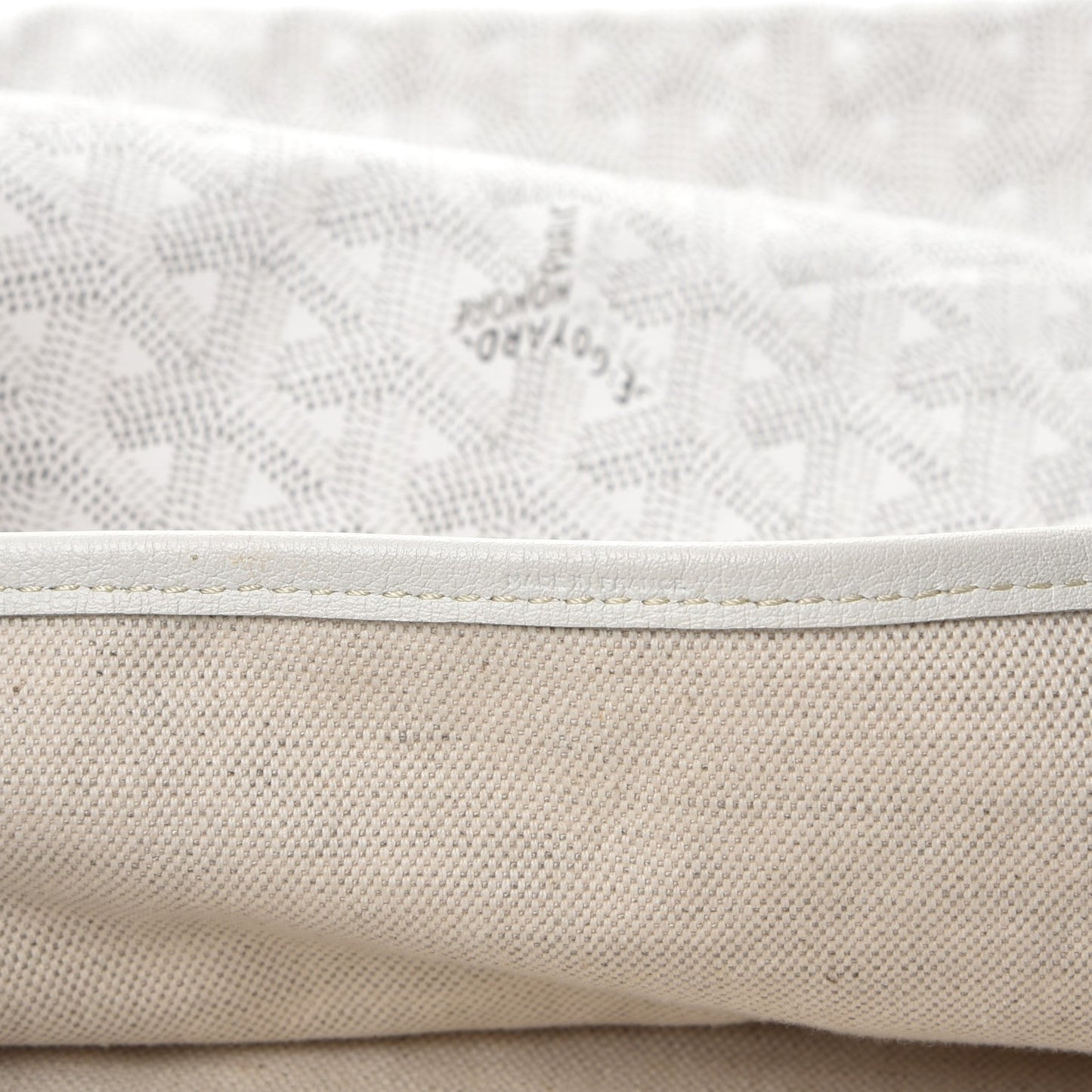 Goyardine Saint Louis GM White