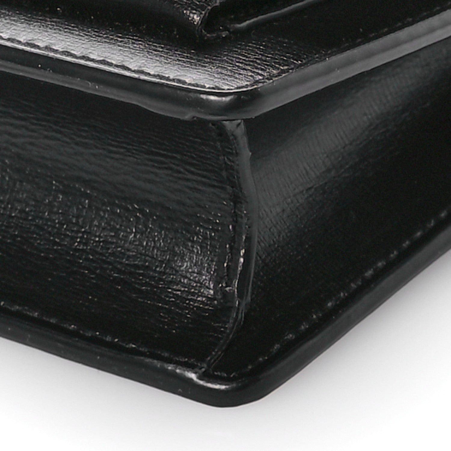 Saint Laurent Calfskin Monogram Sunset Chain Wallet Black 10 of 10