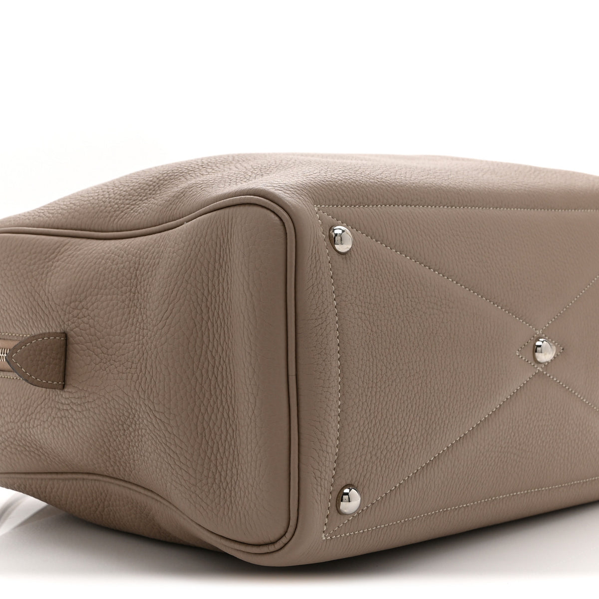 Hermes Taurillon Clemence Victoria II 35 Gris Tourterelle 9 of 11