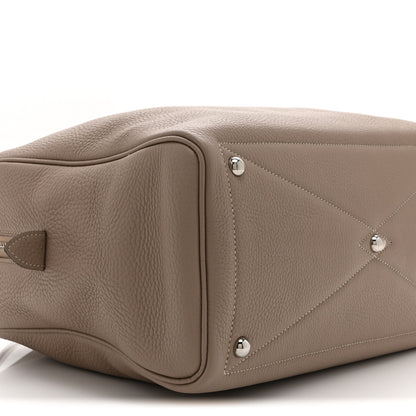 Hermes Taurillon Clemence Victoria II 35 Gris Tourterelle 9 of 11