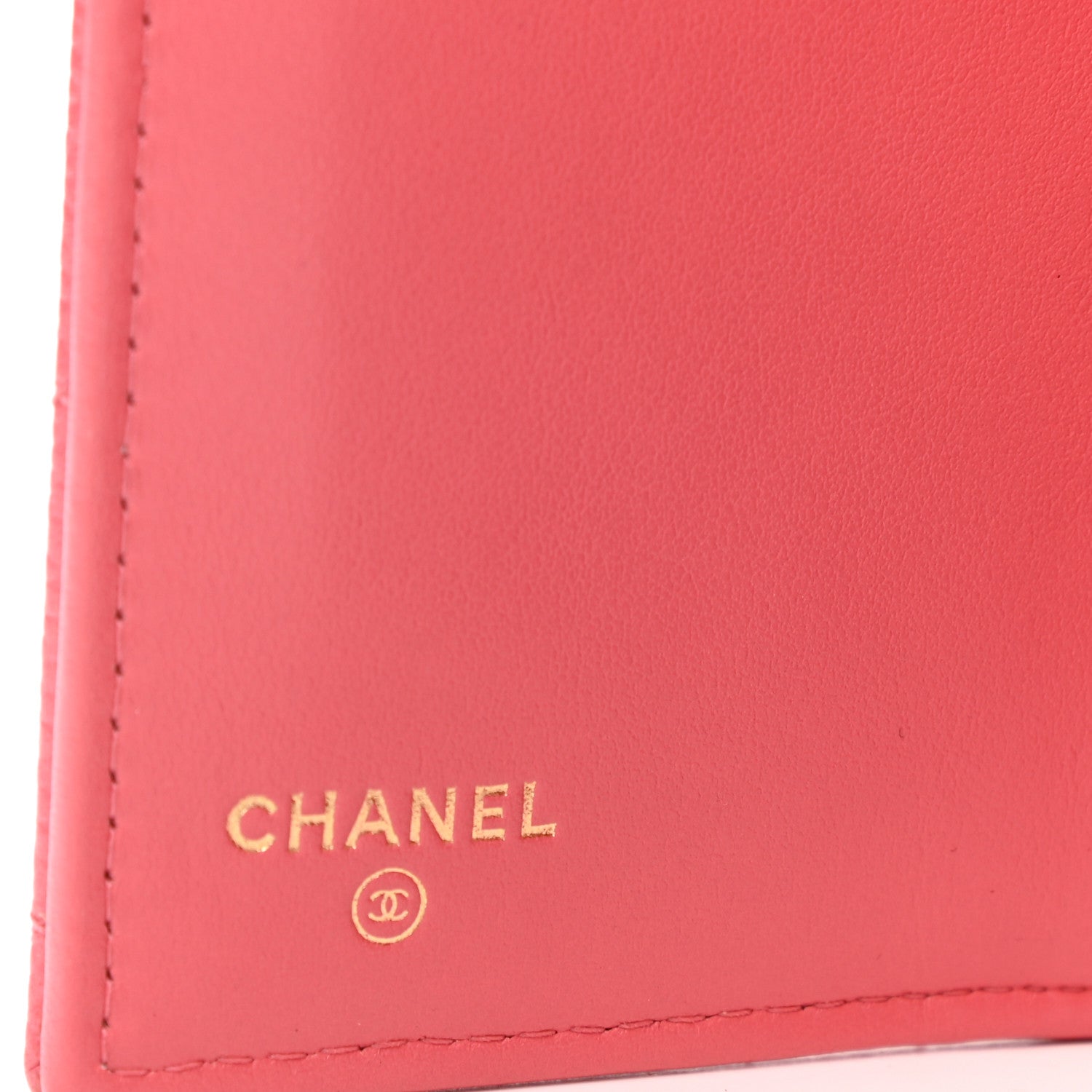 Chanel Caviar Quilted Medium Flap Wallet Dark Pink 6 of 10