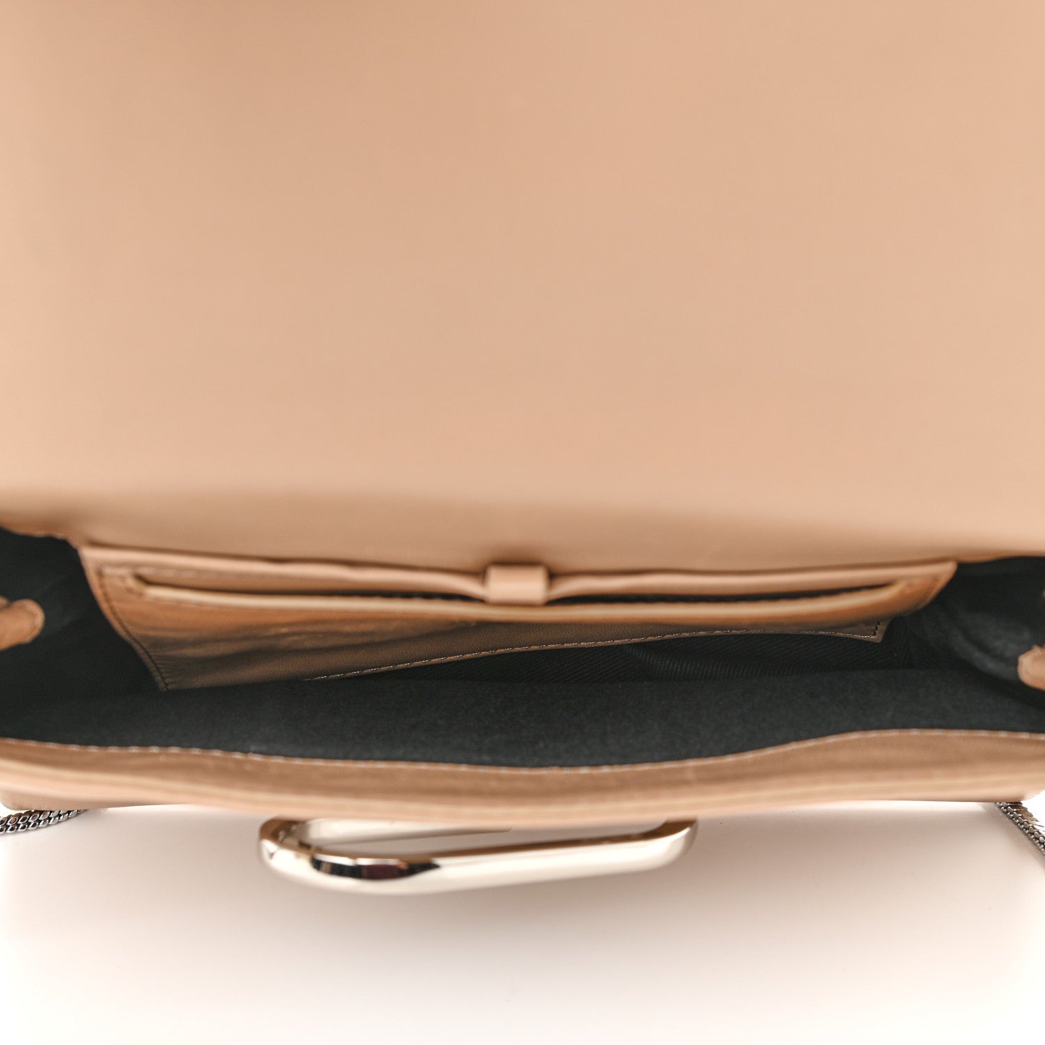 3.1 Phillip Lim Calfskin Alix Soft Flap Clutch Fawn 5 of 14