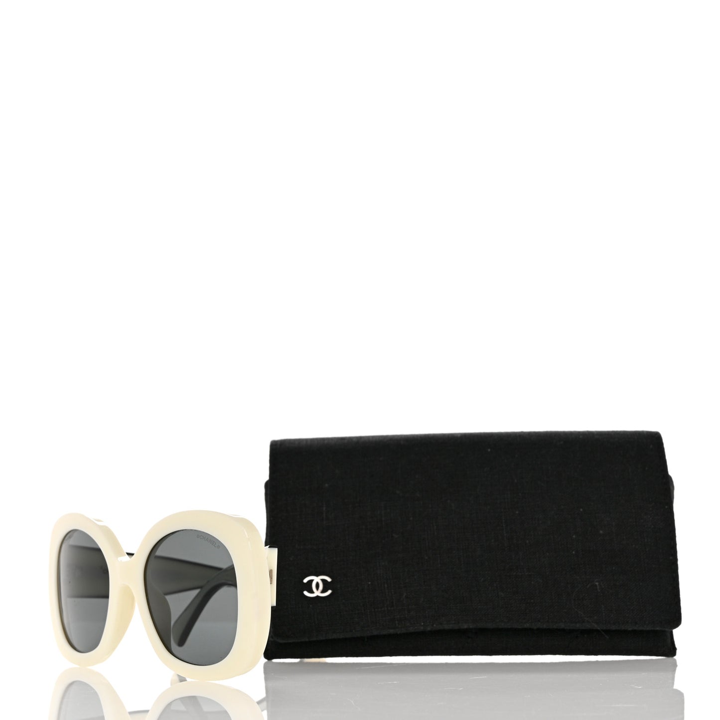 Acetate Sunglasses 71414A White