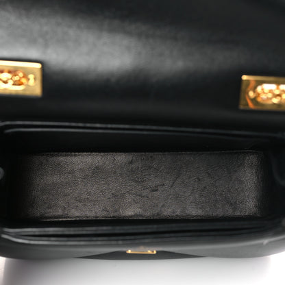 Valentino Garavani Nappa One Stud Chain Clutch Black 5 of 8