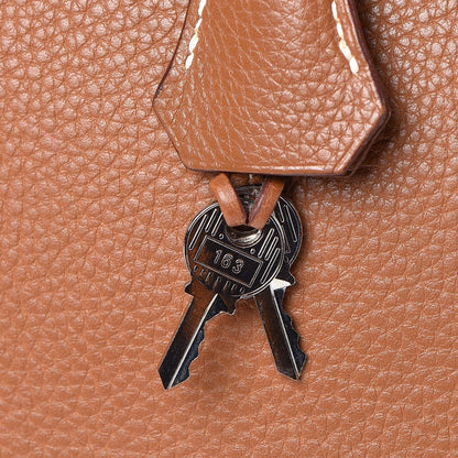 Hermes Taurillon Clemence Birkin 35 Gold 25 of 43