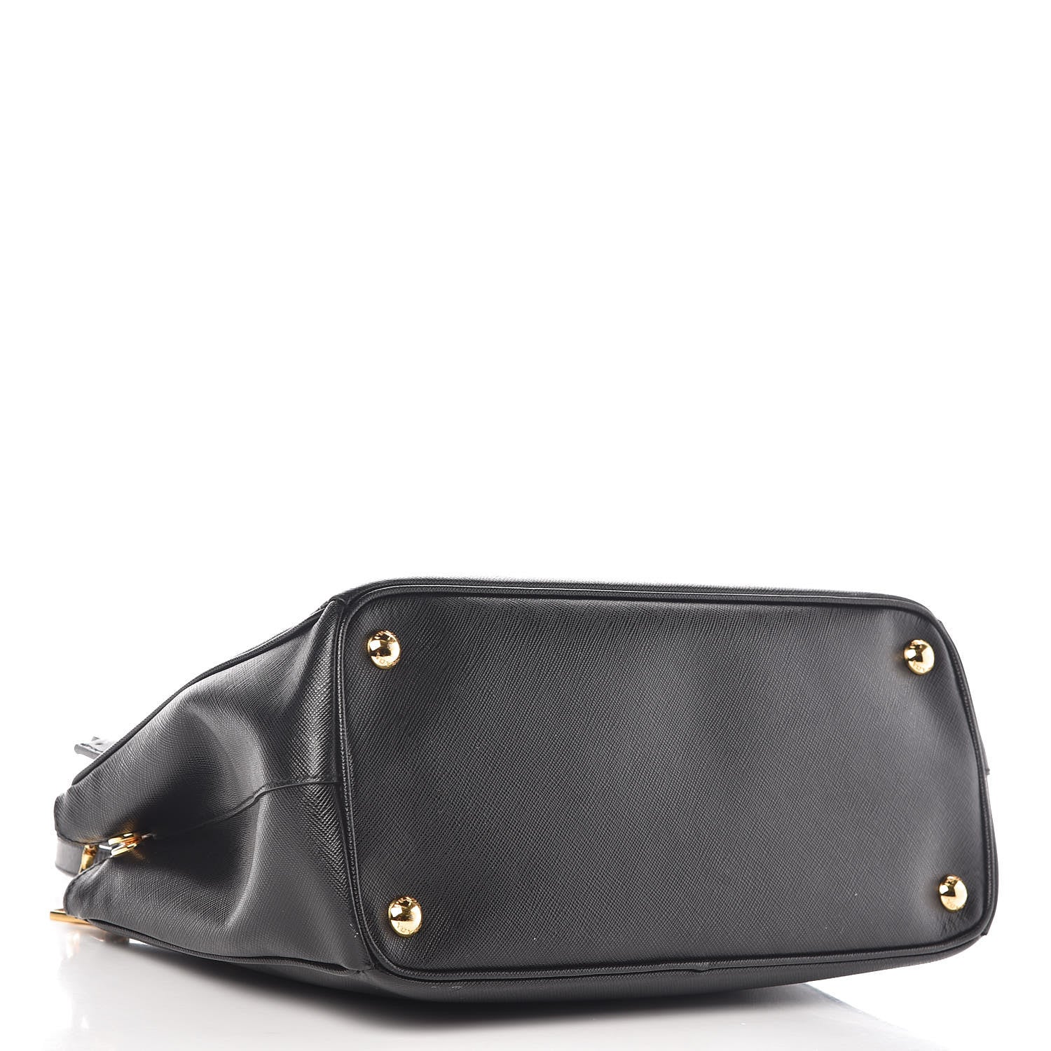 Prada Saffiano Small Galleria Double Zip Tote Black 5 of 12