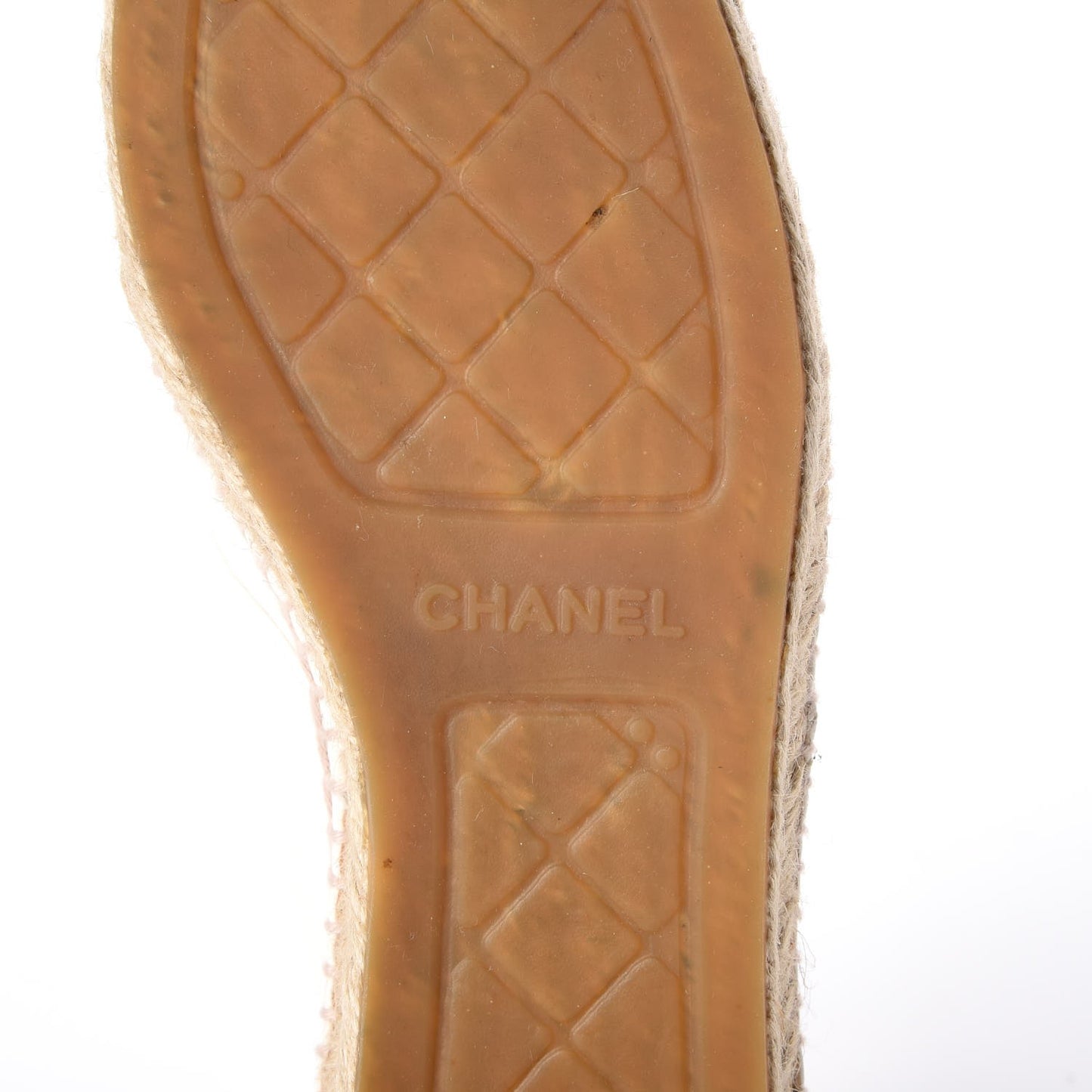 Lambskin Cap Toe Lace Up Espadrilles 40 Beige Black